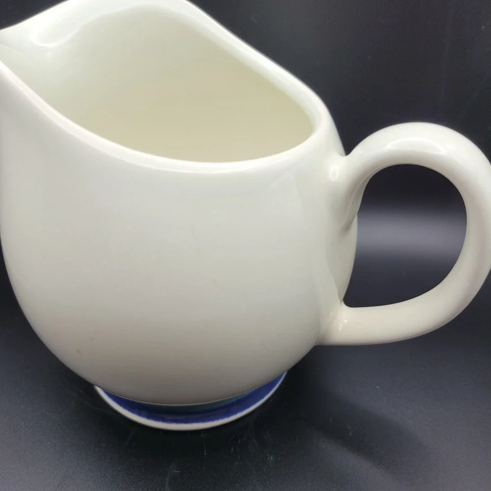 Pfaltzgraff Creamer Pitcher‎ with Blue Green Band